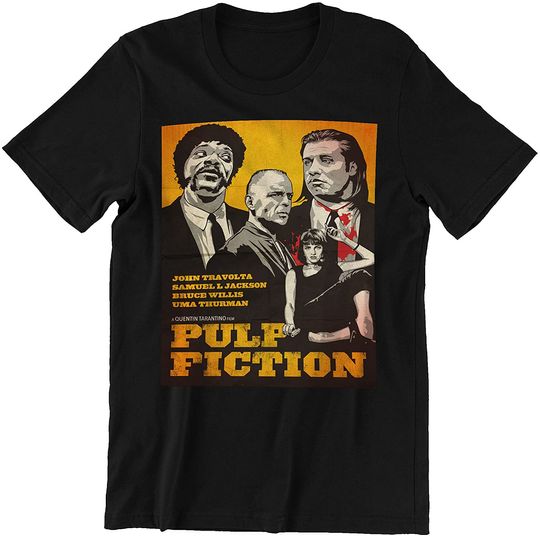 Nirvan Pulp Fiction Poster Unisex Tshirt