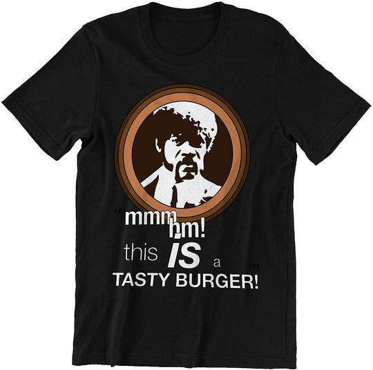 Nirvan Pulp Fiction It's A Tasty Burger Unisex Tshirt