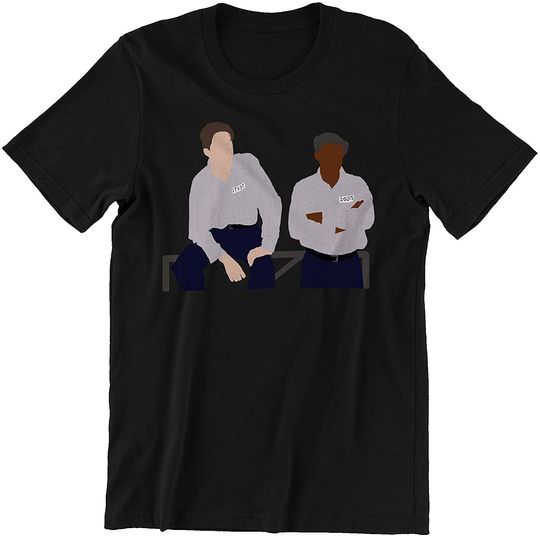 The Shawshank Redemption Illustration of The Perpetual Chain Andy Dufresne and Red Unisex Tshirt