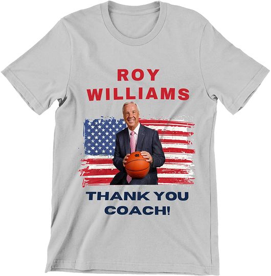 Roy Williams Thank You Coach Retired Shirt