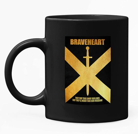 Braveheart Minimal Movie Poster Mmpg Graphix Mug 11oz