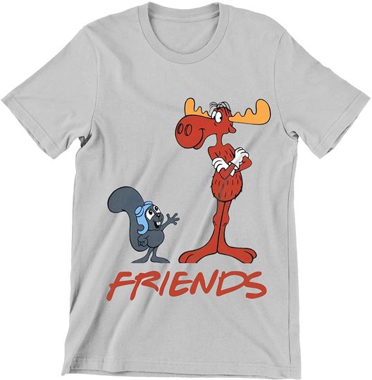 Rocky and Bullwinkle Names Shirt