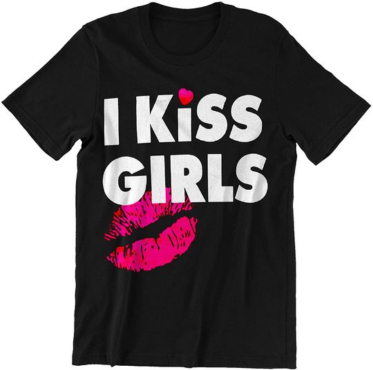 I KISS Girls LGBT T-Shirt