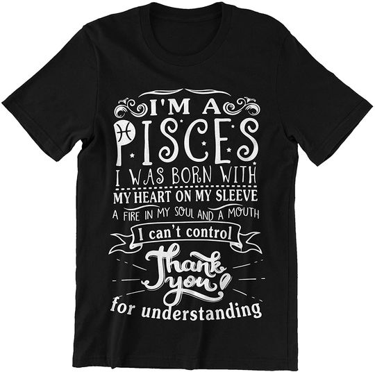 I Am A Pisces Zodiac Pisces T-Shirt