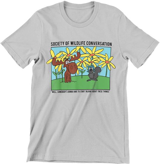 Rocky and Bullwinkle Society of Wildlife Conversation Shirt
