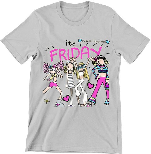 Groovy Chick Shirt It's Friday Shirt