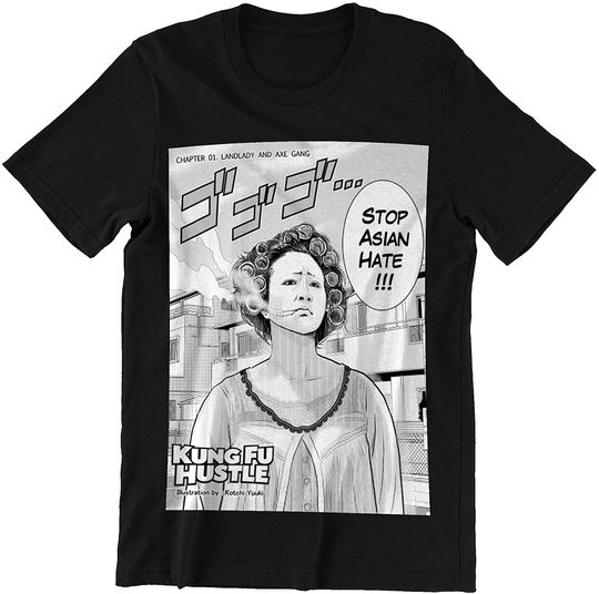 Stop Asian Hate Kungfu Hustle Shirt