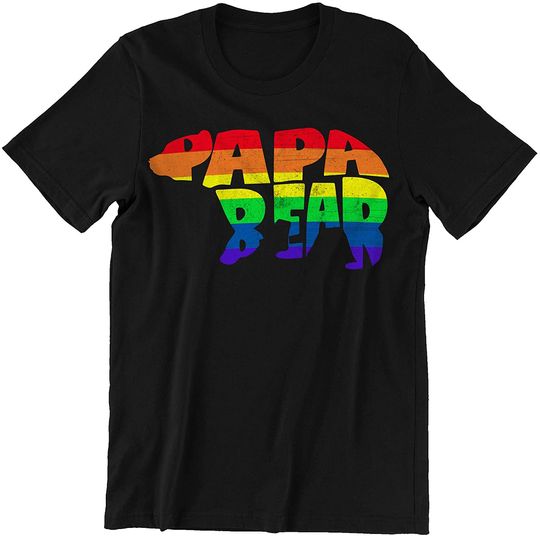Colorful Papa Bear Shirt