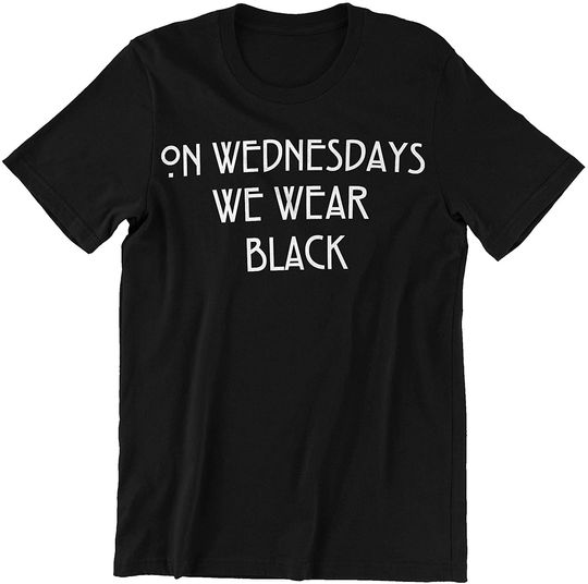 American Horror Story On Wednesdays We Wear Black Shirt