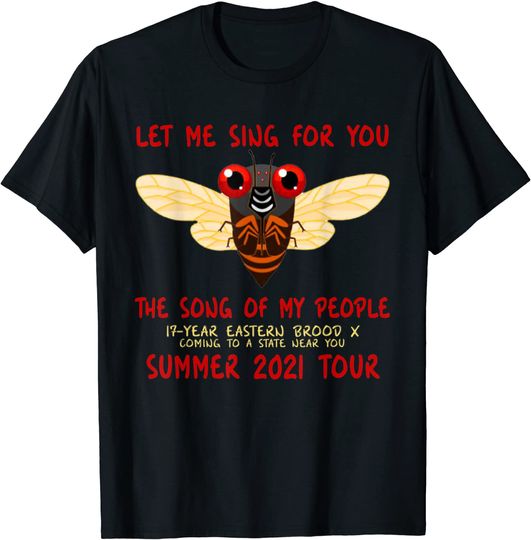 Brood X Cicada Mandala Summer 2021 T-Shirt