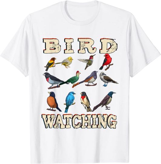 Bird Watcher Bird Watching Design For Bird Lovers TShirt