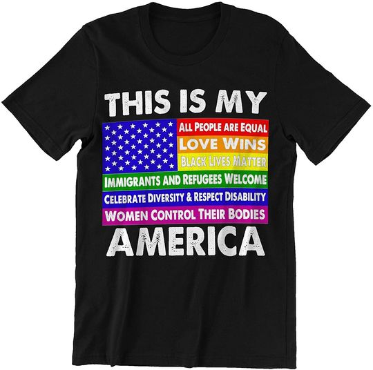 This is My America LGBT National Equality March Shirt