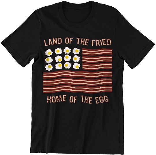 America Land of Fried House of Egg Shirt