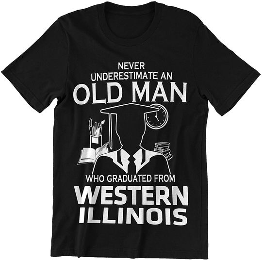 Western Illinois Graduate Man Shirt
