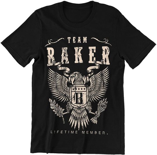 Team Baker Lifetime Member Shirt