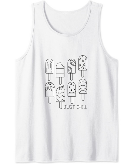 Just Chill Popsicle Summer Treat Tank Top