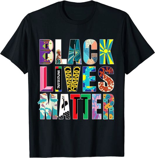 Black Lives Matter - Celebrate Diversity T-Shirt