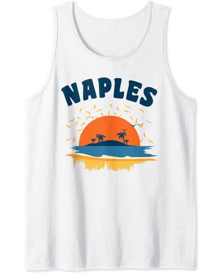 Naples Florida FL City Tourist Souvenir Gift Men Women Kids Tank Top