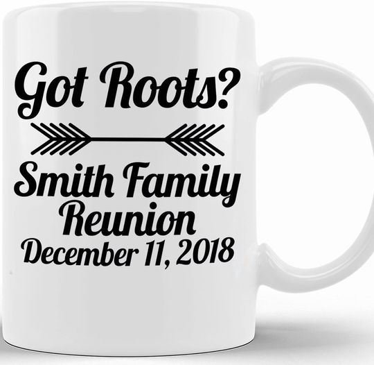 Custom Family Reunion Favors, Family Party Favors For Family Reunions Gift Mug 11Oz