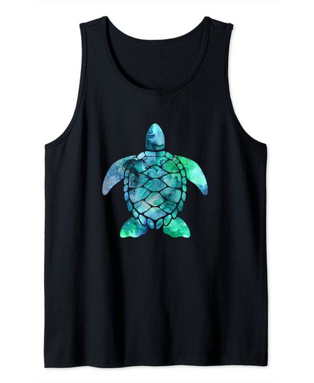 Ocean Animals Sea Turtle Tank Top