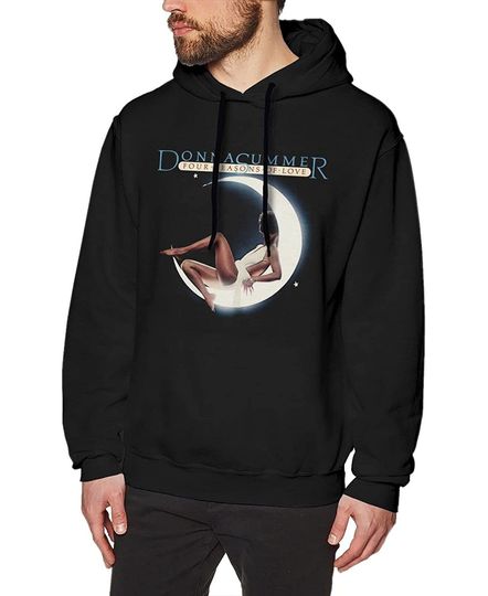 Donna Summer Hoodie Long Sleeve Sweatshirts Casual Pullover Fleeces Tops