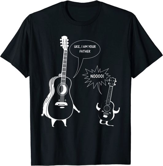 Uke I Am Your Father T Shirt Ukulele Guitar T Shirt