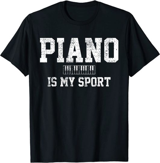 Piano Music Keyboard Musical Instrument T Shirt