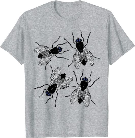 Giant Fly House Flies Insect Entomology T Shirt