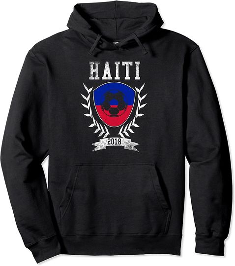 Haiti Football 2018 Pullover Hoodie