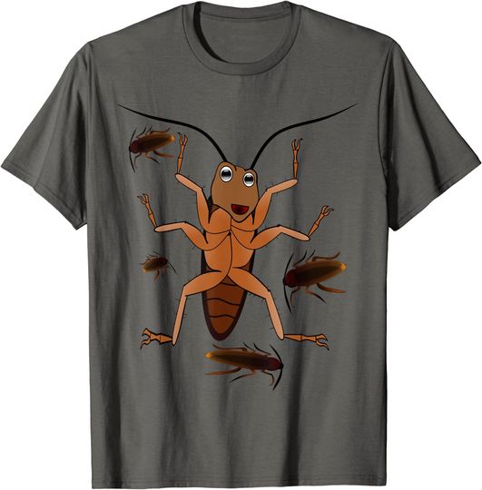 Palmetto Bug German American Roach Insect T Shirt