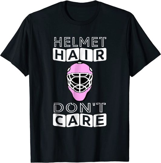 Pink Helmet Goalie Mask Gift T Shirt