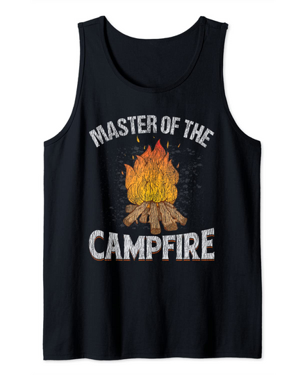Master Of The Campfire Vintage Tank Top