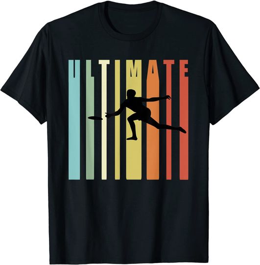 Great Ultimate Frisbee Motif Gift T-Shirt