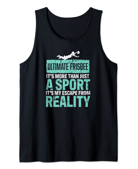 Ultimate Frisbee Its More Than Just A Sport Ultimate Frisbee Tank Top