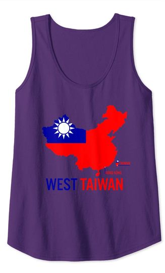 West Taiwan Shirt Freedom West Taiwan Tank Top
