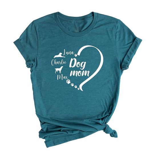 Dogs Mom T Shirt