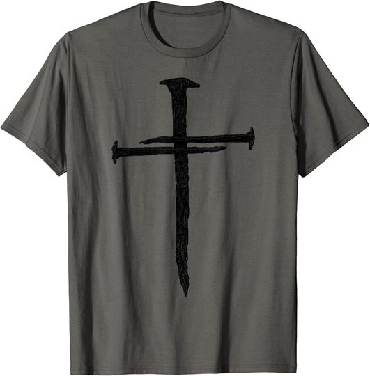 Christian Jesus Nail Cross T-Shirt