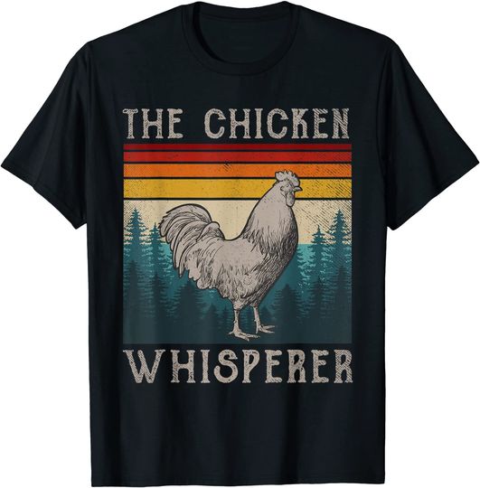 Chicken Whisperer Shirt Vintage Retro Chicken Farmer T-Shirt
