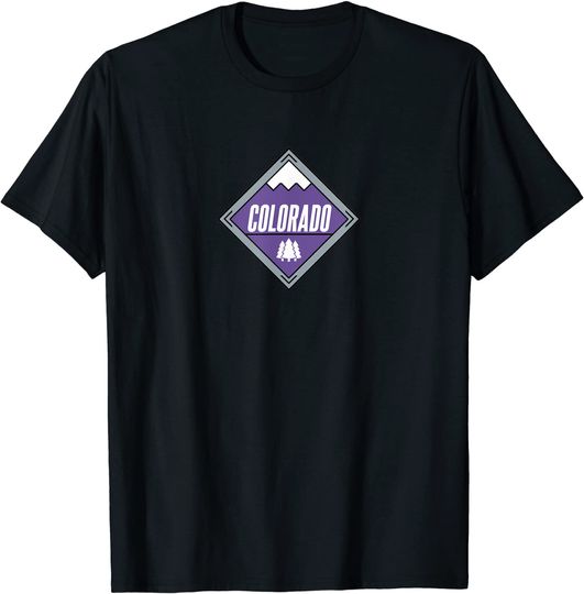 Colorado Mountain Forest Colorado Underground Design T-Shirt