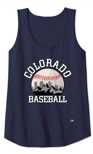 Colorado Baseball Rocky Mountain Team Tank Top