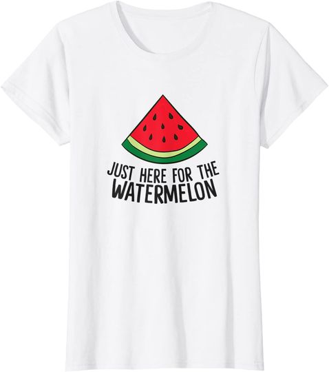 Just Here For The Watermelon Summe Melon Watermelon Hoodie