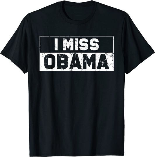 Political Barack Obama Supporters I Miss Obama Gift T-Shirt