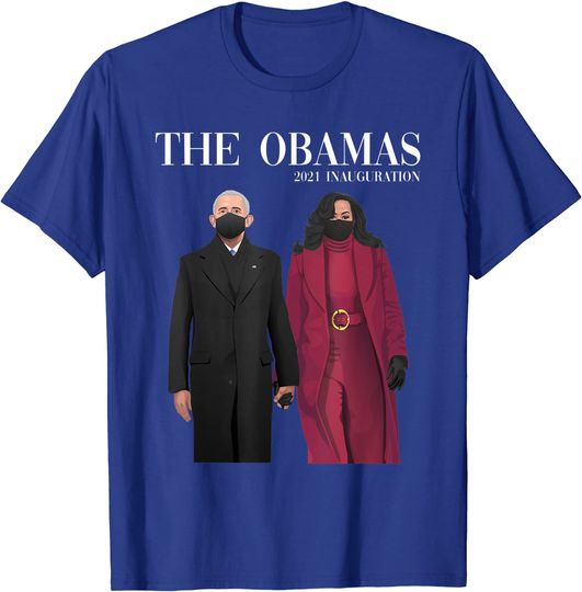 The Obamas Biden Inauguration 2021 Michelle Barack Obama T-Shirt