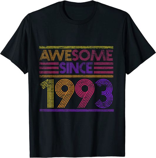 28th Birthday Awesome Since 1993 T Shirt