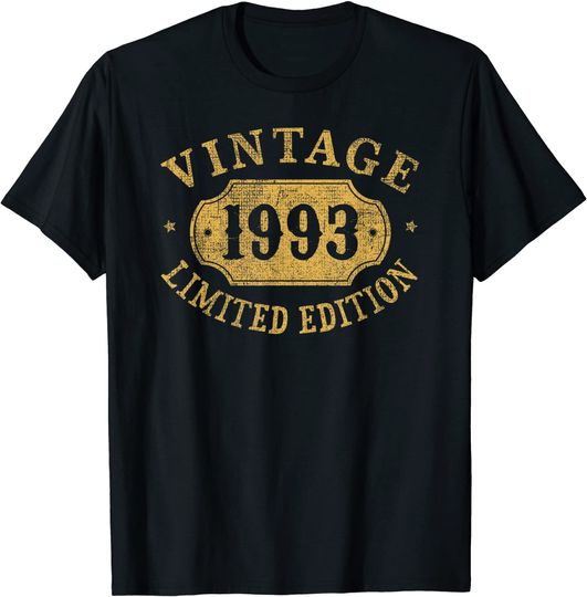 28th Birthday Anniversary Gift Limited 1993 T Shirt