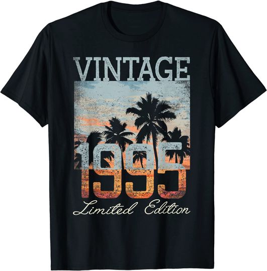 Vintage 1995 Limited Edition 26th Birthday 26 Year Old T Shirt