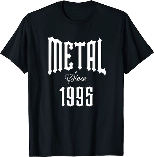26 Year Old Heavy Metal Music 1995 26th Birthday T Shirt