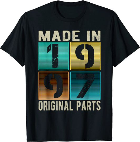 Made In 1997 Retro Original T Shirt
