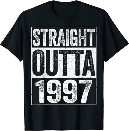 Straight Outta 1997 24th Birthday T Shirt