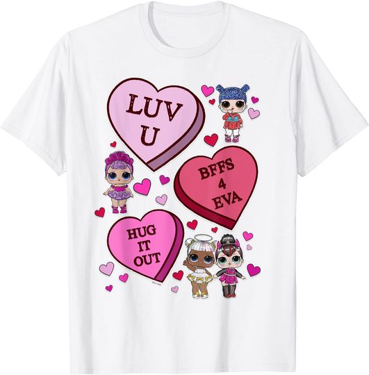 Surprise Valentine's Day Candy Hearts T-Shirt